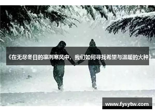 《在无尽冬日的凛冽寒风中，我们如何寻找希望与温暖的火种》
